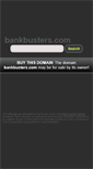 Mobile Screenshot of bankbusters.com